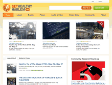 Tablet Screenshot of getharlemhealthy.org